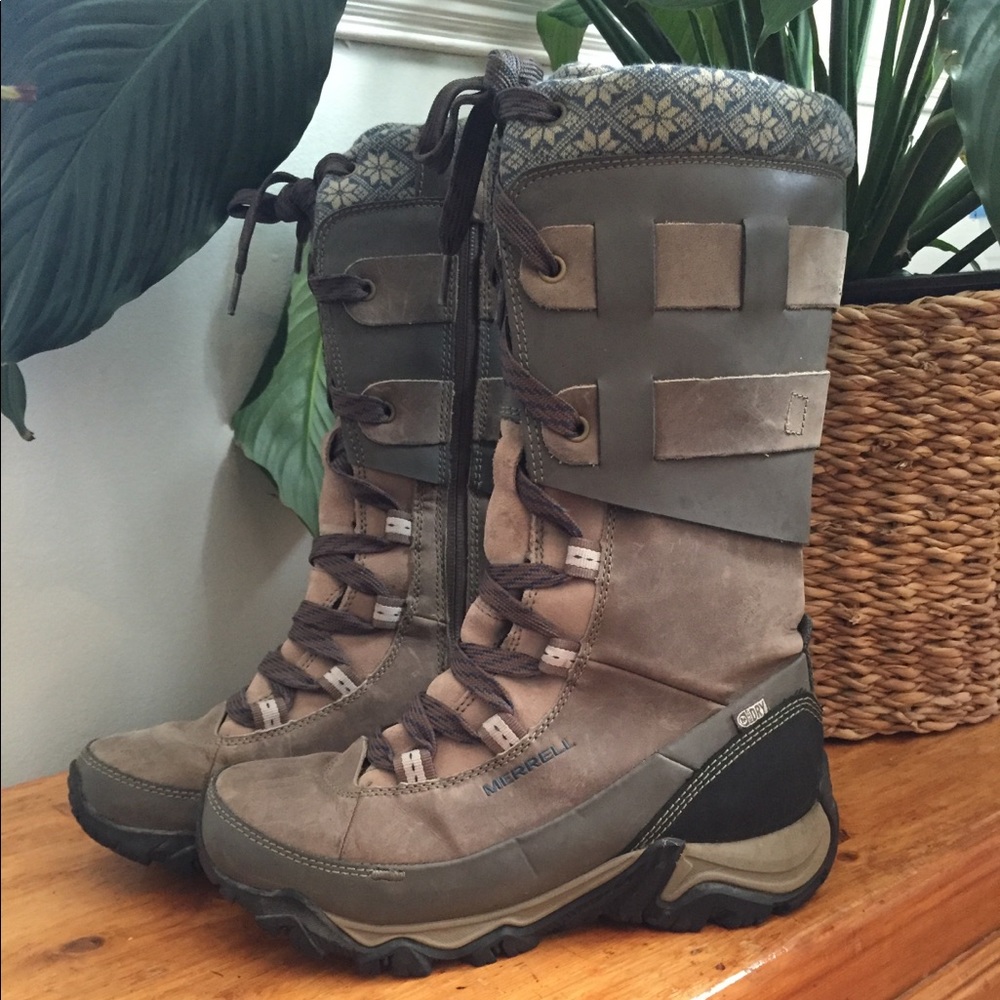 Merrell Polarand Rove Peak Winter Boots Boulder